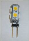 Car Light G4 5050 SMD 9 LED White (OEM) (BULK)